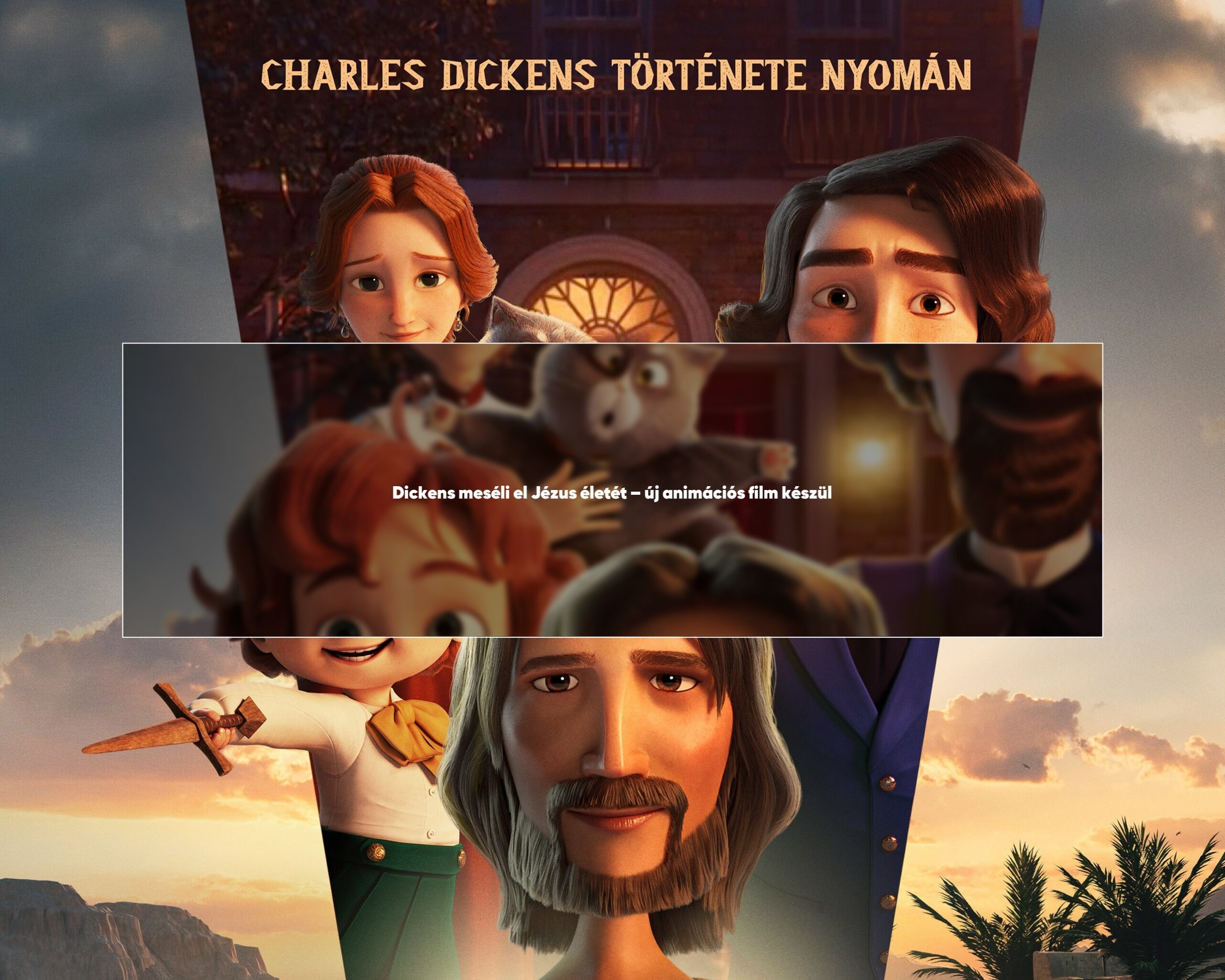 Dickens meséli el Jézus életét – új animációs film készül